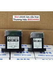 Diot chỉnh lưu SR 60 thương hiệu BOCHANG dòng điện xoay chiều 200/220V ; dòng điện một chiều 90/99V; Cường độ 6/6.6A
