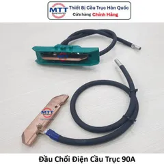 Đầu chổi điện cầu trục 90A Trolley Bar thương hiệu MYUNG SHIN nhập khẩu Hàn Quốc chính hãng dùng cho hệ ray 1P 3P 4P 6P