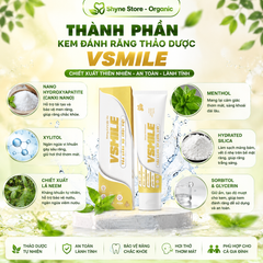Kem Đánh Răng Vsmile Hương Cà Phê - Chăm Sóc Răng Miệng, Hơi Thở Thơm Mát, Bảo Vệ Nụ Cười Khỏe Mạnh Suốt Cả Ngày