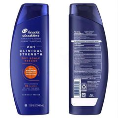  Dầu gội kết hợp dầu xả 2-trong-1 Head & Shoulders Clinical Strength Dry Scalp Rescue 2in1 dung tích 13.5 FL OZ (400 mL)
