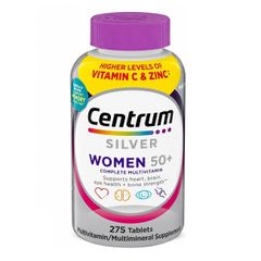 Centrum Silver Women 50+ giúp bổ sung các dưỡng chất thiết yếu hỗ trợ xương khớp và tăng cường sức khỏe tim mạch 275 viên sản xuất Mỹ