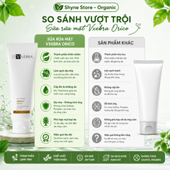 Sữa Rửa Mặt Vxebra Orico 100g