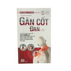 Gân cốt đan hỗ trợ giảm đau nhứt xương khớp, tê bì tay chân (hàng date mới)