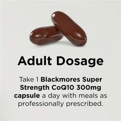 Blackmores Super Strength CoQ10 300mg - Giúp duy trì sức khỏe tim 30 viên sản xuất Úc