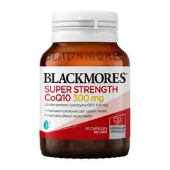 Blackmores Super Strength CoQ10 300mg - Giúp duy trì sức khỏe tim 30 viên sản xuất Úc