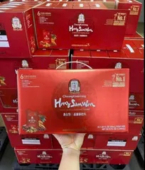 Nước Hồng Sâm KGC Jung Kwan Jang 홍삼원 ホンサムウォン 50ml x 10 Gói Chính Hãng Hàn Quốc