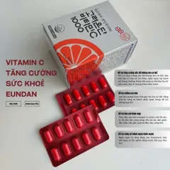 Viên Uống Vitamin C 1000 Korea Eundan 고려은단 비타민C 1000 Hỗ Trợ Tăng Cường Sức Đề Kháng
