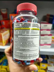 Viên uống giảm đau, hạ sốt Kirkland Signature Extra Strength Acetaminophen Gelcaps, hàm lượng 500 mg.