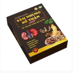 Sâm Nhung Bổ Thận New Hộp 60 Viên - Bí Quyết Cho Nam Nữ Khỏe Thận, Tràn Đầy Sinh Lực