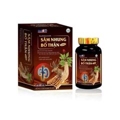 Sâm Nhung Bổ Thận New Hộp 60 Viên - Bí Quyết Cho Nam Nữ Khỏe Thận, Tràn Đầy Sinh Lực
