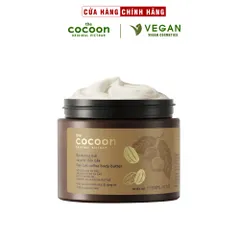 Bơ dưỡng thể cà phê đắk lắk cocoon 200ml - VEGAN - Mỹ phẩm thuần chay