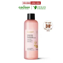 Bigsize Nước tẩy trang Sen Hậu Giang Cocoon tẩy sạch makeup & cấp ẩm 500ml Vegan - thuần chay