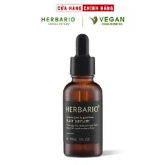 Bản Nâng Cấp - Serum - Tinh chất mọc tóc Vỏ Bưởi và Bồ Kết Herbario 30ml dưỡng nang tóc
