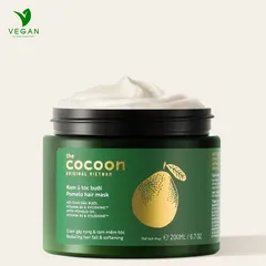 Kem ủ tóc bưởi Cocoon giảm gãy rụng và làm mềm tóc 200ml thuần chay
