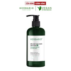 Combo Dầu gội thảo dược sạch gàu 5T Herbario 250ml + Dầu xả vỏ bưởi bồ kết Herbario 300ml