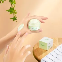 Bộ 3 rau má diếp cá Herbario thuần chay: Mặt nạ 30ml + Serum 30ml + Gel dưỡng 30ml thuần chay
