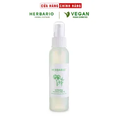 Xịt khoáng Rau Má & Diếp Cá herbario 100ml thuần chay cấp ẩm