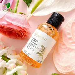 Gel rửa mặt hoa hồng cocoon 140ml (rose cleanser) - VEGAN - Mỹ phẩm thuần chay