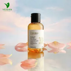 Gel rửa mặt hoa hồng cocoon 140ml (rose cleanser) - VEGAN - Mỹ phẩm thuần chay