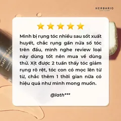 Nước xịt dưỡng tóc Vỏ Bưởi và Bồ Kết Herbario 100ml (pomelo peel & gleditsia) VEGAN - thuần chay