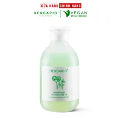 Sữa rửa mặt Rau má & Diếp cá 200ml Herbario thuần chay