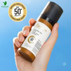Kem chống nắng bí đao Cocoon 50ml quang phổ rộng, bảo vệ rất cao SPF 50 +, PA ++++ mỹ phẩm thuần chay