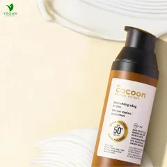 Kem chống nắng bí đao Cocoon 50ml quang phổ rộng, bảo vệ rất cao SPF 50 +, PA ++++ mỹ phẩm thuần chay