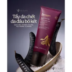 Dầu gội tẩy da chết da dầu từ bồ kết COCOON 200ml VEGAN - thuần chay