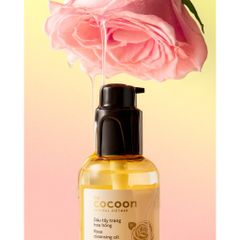 Bigsize - Dầu tẩy trang hoa hồng Cocoon 310ml tẩy sạch makeup & dưỡng ẩm thuần chay