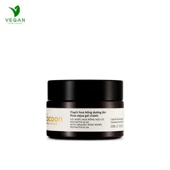 Thạch hoa hồng dưỡng ẩm COCOON 30ml kem dưỡng ẩm - Vegan thuần chay