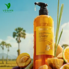 Gel tắm đường thốt nốt An Giang Cocoon 500ml - Vegan Mỹ phẩm thuần chay