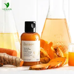 Sữa rửa mặt nghệ Hưng Yên cocoon 140ml sáng mịn da - VEGAN - Mỹ phẩm thuần chay
