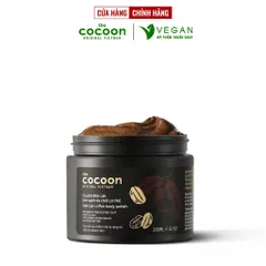 Cà phê Đăk lăk làm sạch da chết cơ thể Cocoon 200ml thuần chay