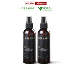 Combo 2 Nước dưỡng tóc Vỏ Bưởi và Bồ Kết Herbario 100ml