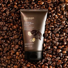 Tẩy da chết mặt Cà phê Đắk Lắk làm sạch da mặt cocoon 150ml (Dak Lak coffee face polish ) thuần chay