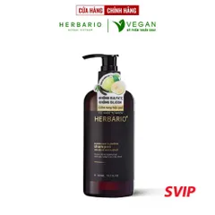 [SVIP] - Dầu gội vỏ bưởi và bồ kết HERBARIO 300ml giảm rụng tóc, phục hồi tóc - VEGAN - Mỹ phẩm thuần chay