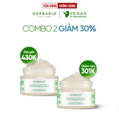 COMBO 2 Gel dưỡng rau má & diếp cá Herbario 30ml thuần chay