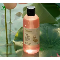 Toner Nước cân bằng da Sen Hậu Giang Cocoon 310ml thuần chay