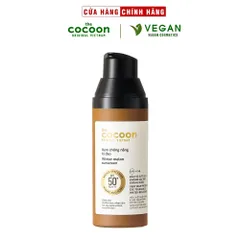 Kem chống nắng bí đao Cocoon 50ml quang phổ rộng - VEGAN - Mỹ phẩm thuần chay