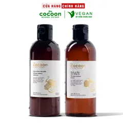 Combo Gel bí đao rửa mặt COCOON 310ml + Toner nước cân bằng da bí đao cocoon 310ml dành cho da dầu & mụn