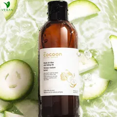 Combo Gel bí đao rửa mặt COCOON 310ml + Toner nước cân bằng da bí đao cocoon 310ml dành cho da dầu & mụn