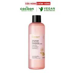 Nước tẩy trang sen Hậu Giang Sạch Bụi Siêu Mịn, Dịu Êm Cho Da Rất Nhạy Cảm Cocoon 500ml