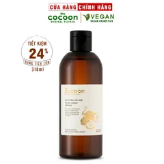 BIG SIZE Gel bí đao rửa mặt cocoon 310ml cho da dầu mụn VEGAN Mỹ Phẩm Thuần Chay
