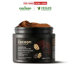 CÀ PHÊ ĐẮK LẮK LÀM SẠCH DA CHẾT CƠ THỂ THE COCOON VIỆT NAM 200ML VEGAN - Mỹ phẩm thuần chay