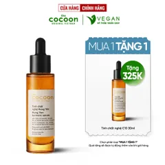 Tinh chất nghệ Hưng Yên 10% Vitamin C cocoon 30ml (turmeric serum) thuần chay
