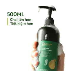 [SVIP] Dầu gội bưởi Pomelo Cocoon Bigsize -  giúp giảm gãy rụng và làm mềm tóc 500ml