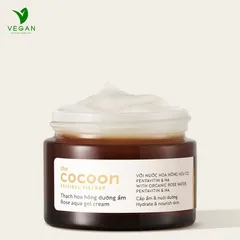 Thạch hoa hồng dưỡng ẩm Cocoon 30ml kem dưỡng ẩm cấp ẩm & giúp da mềm mịn - Vegan thuần chay