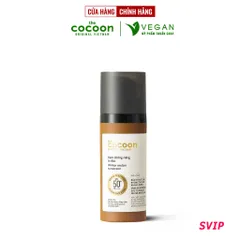 [SVIP] Kem chống nắng bí đao quang phổ rộng, bảo vệ rất cao SPF 50 +, PA ++++ Cocoon 50ml thuần chay