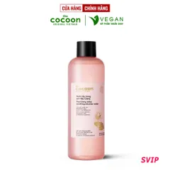 [SVIP] Bigsize Nước tẩy trang Sen Hậu Giang Cocoon tẩy sạch makeup & cấp ẩm 500ml Vegan - thuần chay