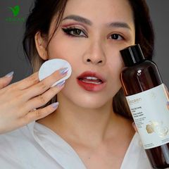 Combo Toner nước cân bằng da Sen Hậu Giang 310ml + Nước tẩy trang bí đao 500ml Cocoon thuần chay